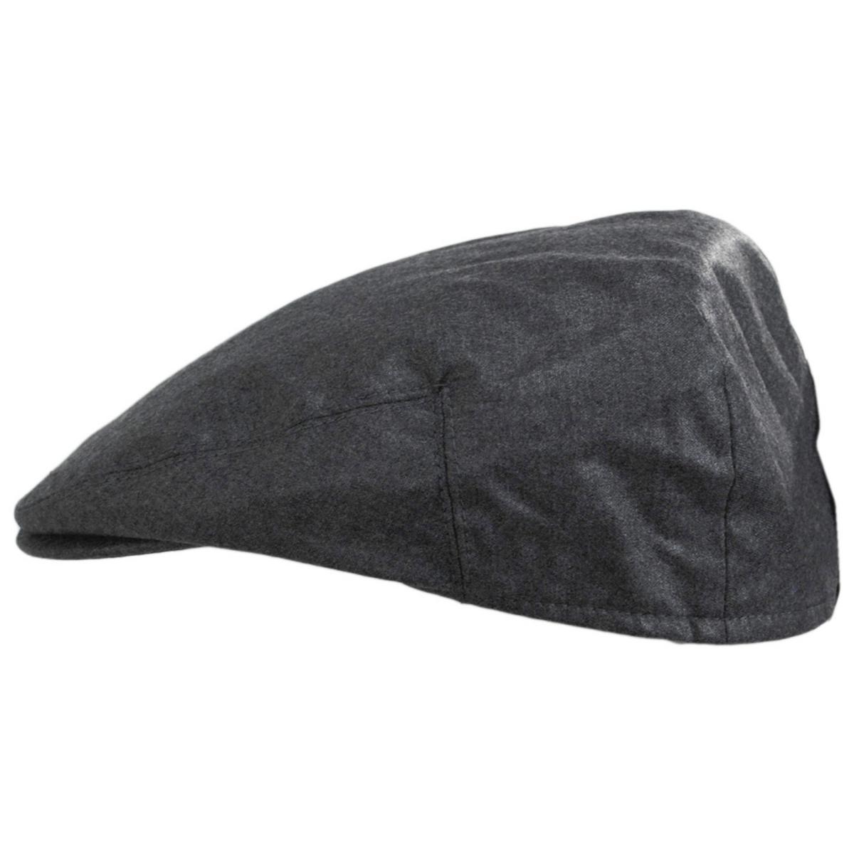 Baskerville Hat Company | Wholesale Attingham Wool Poplin Ivy Cap B2B Pre-Pack | B2B167671 | profile | GREY