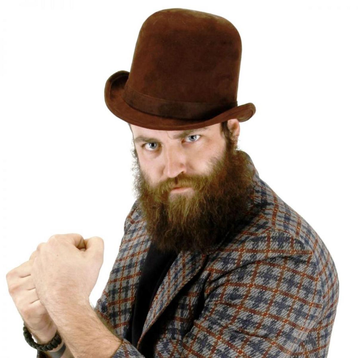 Elope | Derby Hat | 190205 | front | BROWN