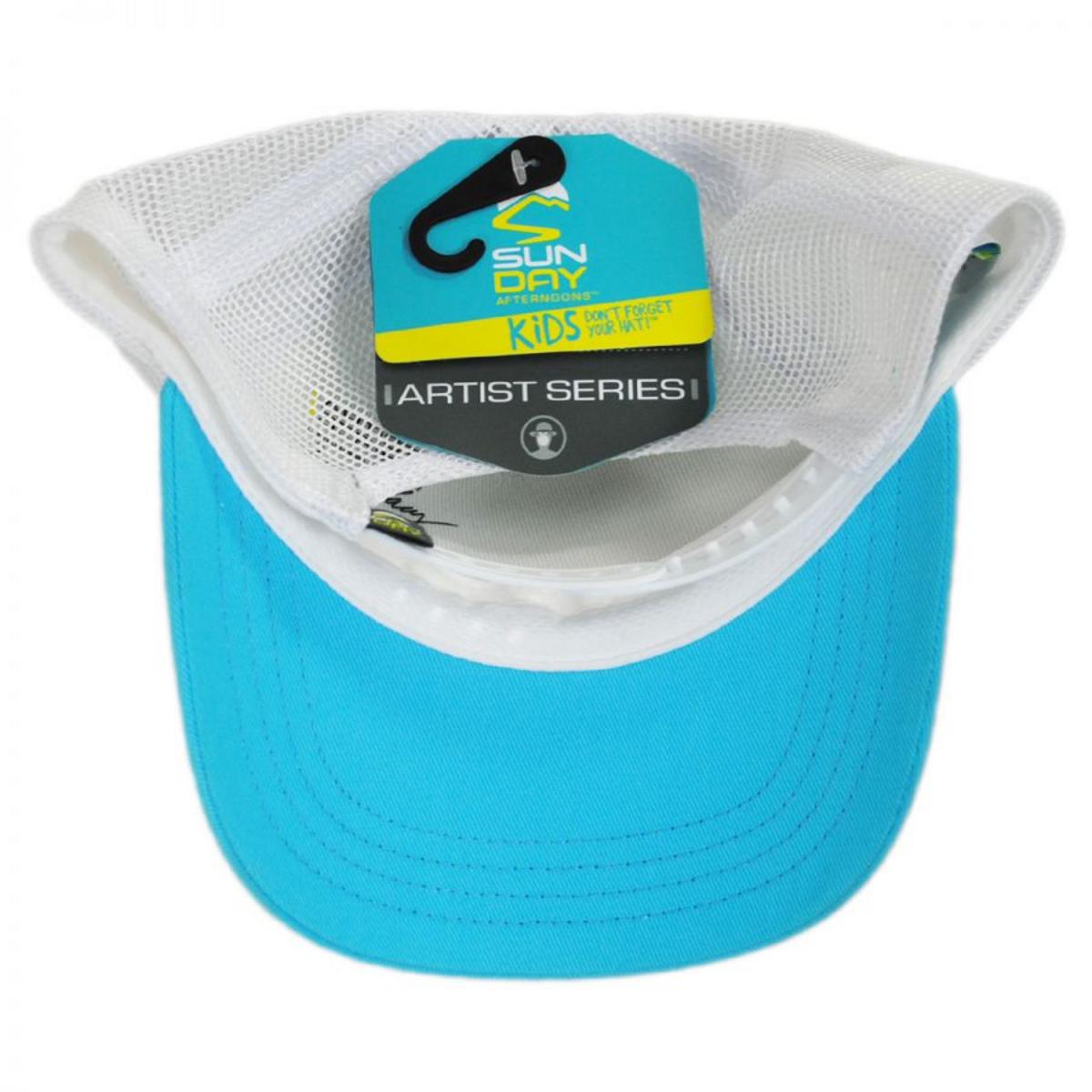 Child's Sea Turtle Trucker Snapback Baseball Cap