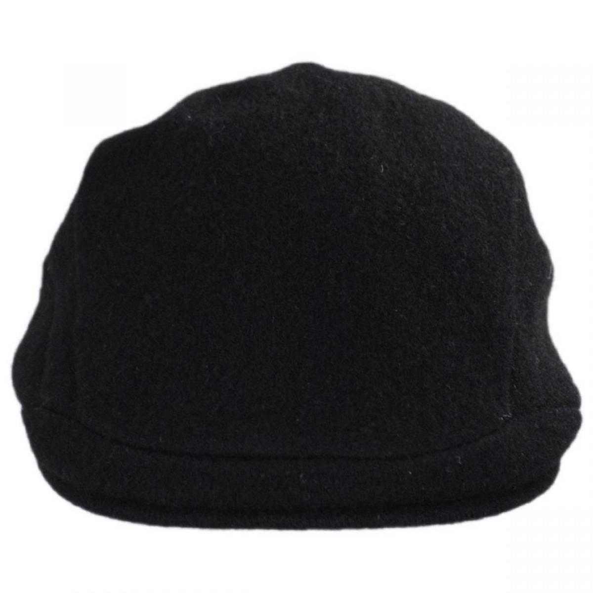 Kangol | Wool 507 Ivy Cap | 160979 | front | BLACK