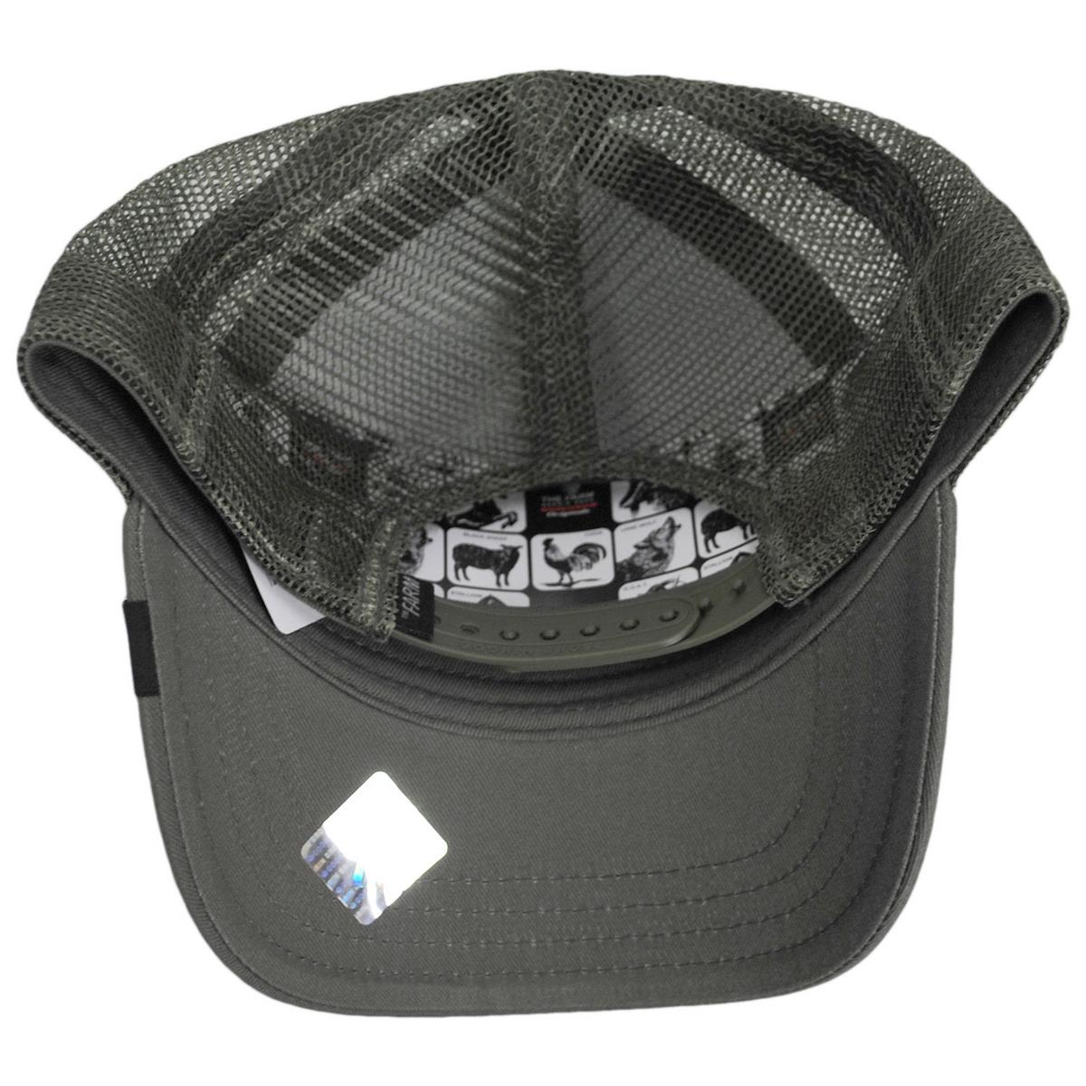 Goorin Bros | Bass Mesh Trucker Snapback Baseball Cap | 200385 | under | OLIVE