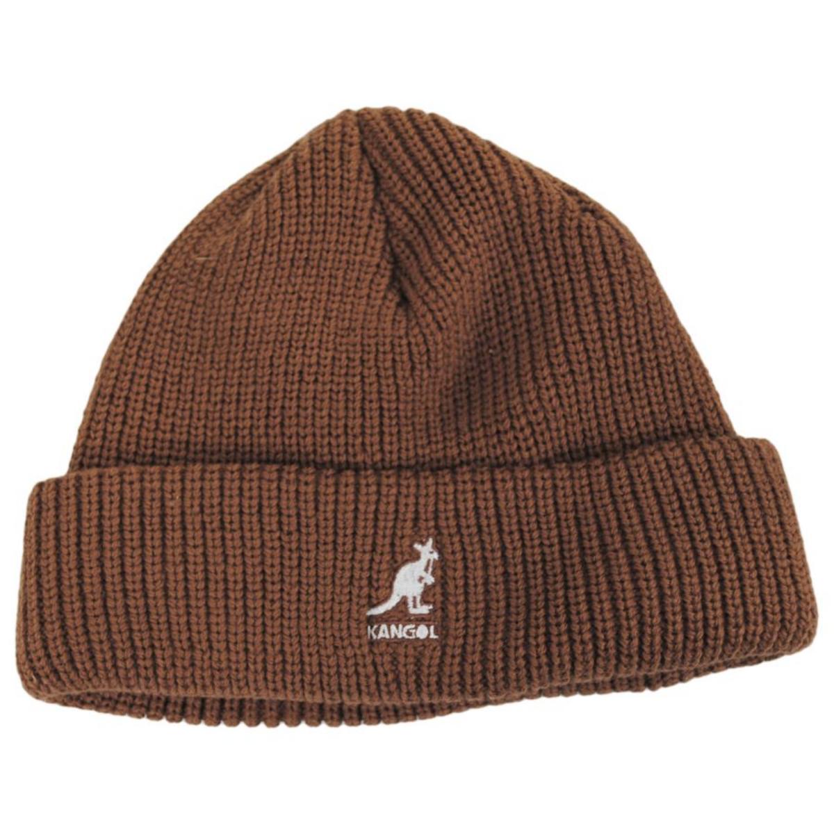 Kangol | Cardinal 2 Way Acrylic Beanie Hat | 500420 | lead | MAHOGANY
