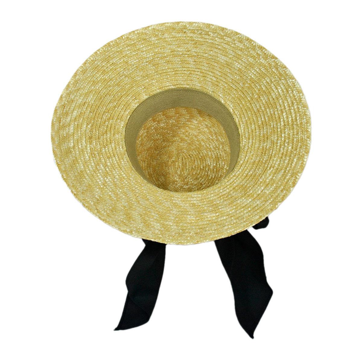 Wholesale Milan Straw Boater Sun Hat B2B Pre-Pack