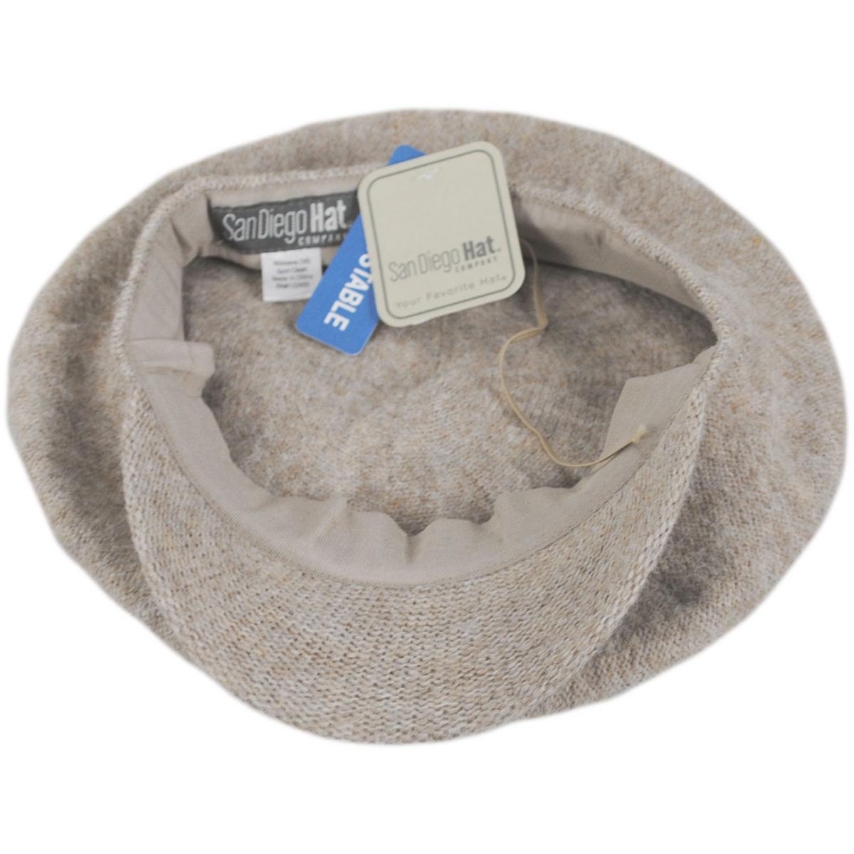 San Diego Hat Company | Early Fog Faux Angora Baker Boy Cap | 108938 | under | BEIGE