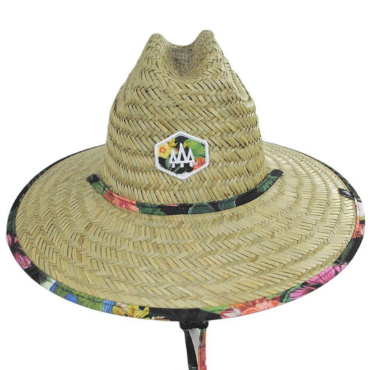 Hemlock Hat Co. | Kid's Turks Rush Straw Lifeguard Hat | 505921 | front | NATURAL