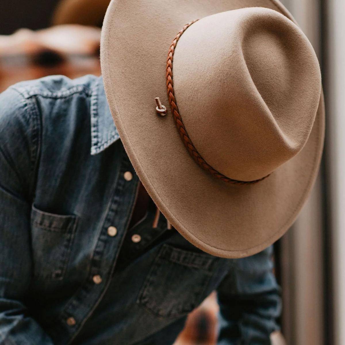 Stetson | Sagebrush Crushable Wool Felt Outback Hat | 130727 | lsmone | MUSHROOM