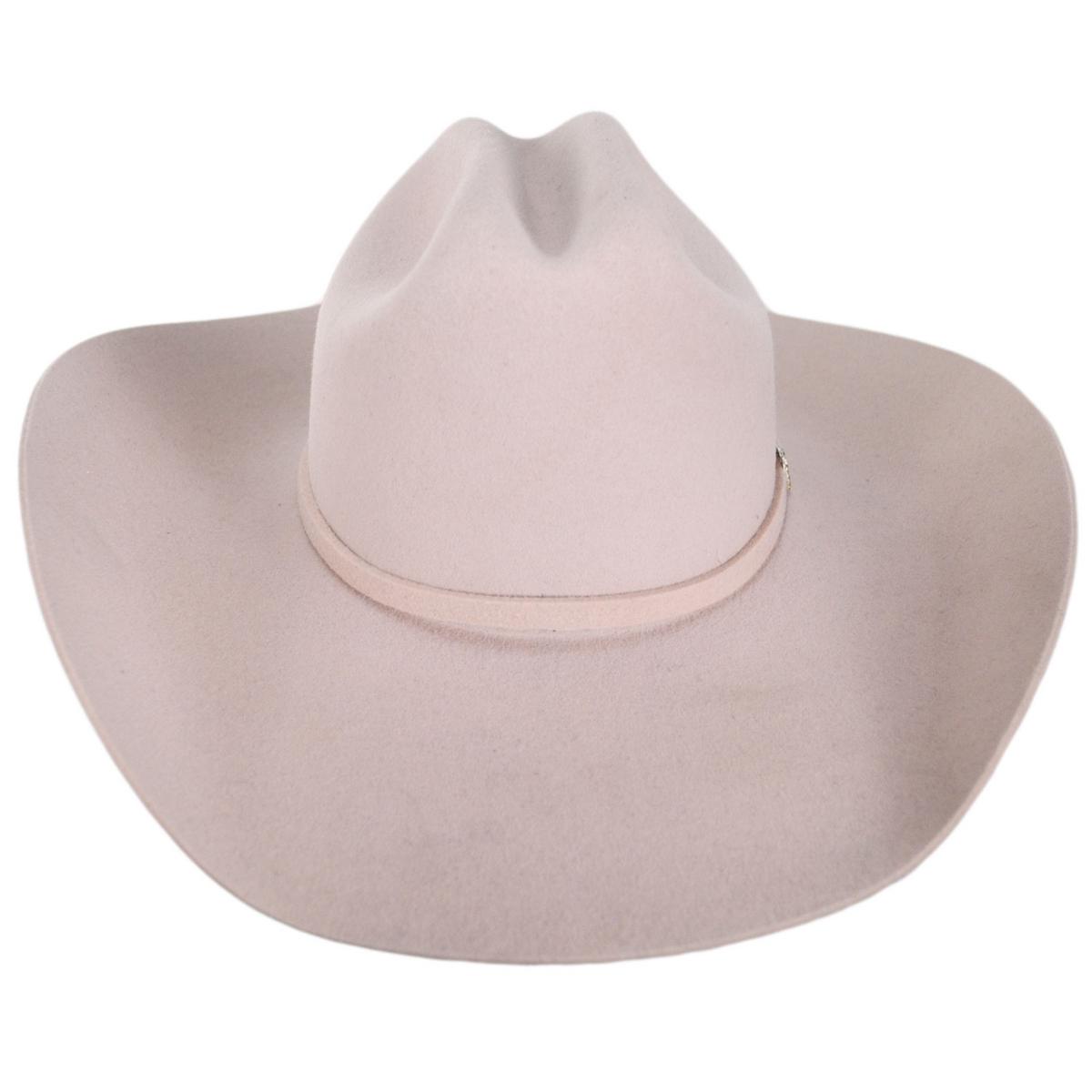 Charlie 1 Horse | The Cowgirl Wool Felt Western Hat | 124985 | front | LIGHT PINK