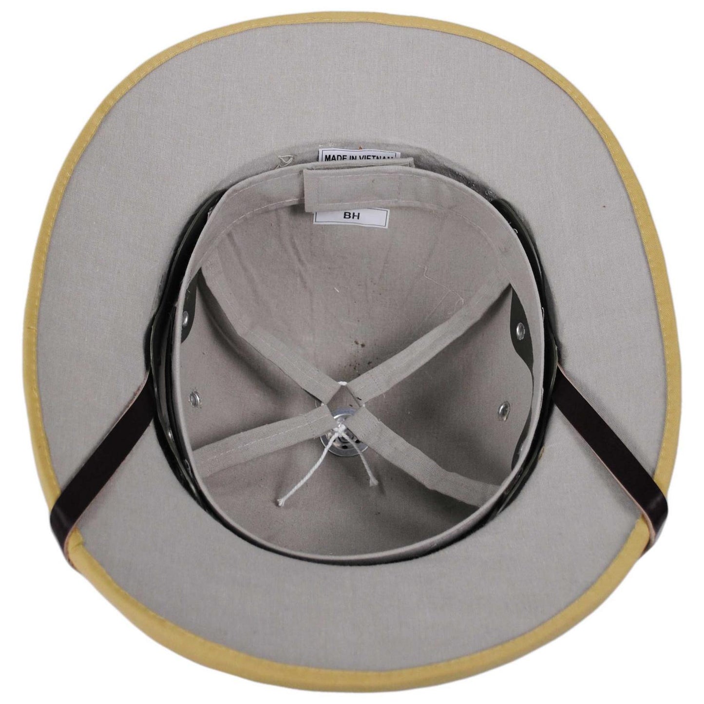 Village Hat Shop | French Pith Helmet | 155800 | under | KHAKI