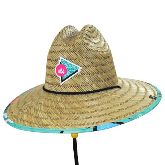 Hemlock Hat Co. | Youth Bel Air Straw Lifeguard Hat | 505910 | lead | TAN