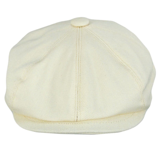 Jaxon Hats | Wholesale Cotton Newsboy Cap B2B Pre-Pack | B2B167770 | front | BEIGE