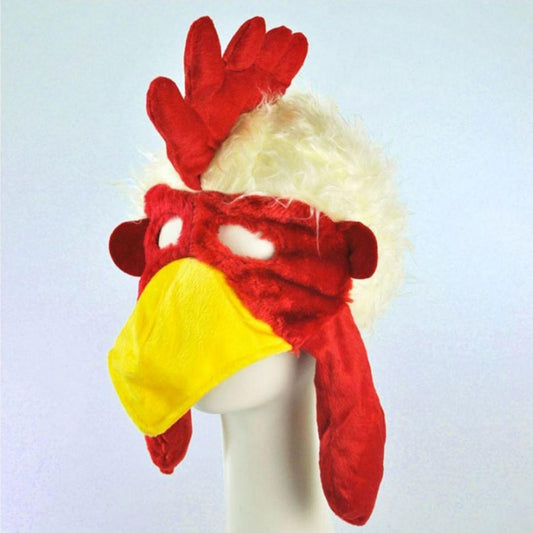 Jacobson | Chicken Face Mask Hat | 191591 | lead | MULTI