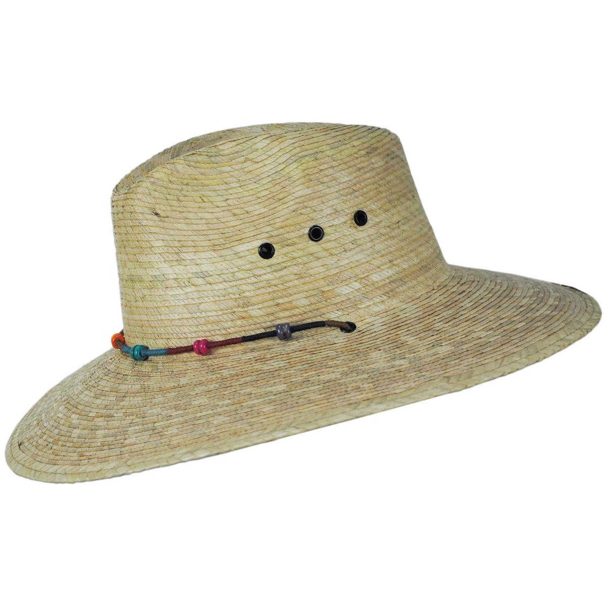 Viva Palm Straw Lifeguard Hat