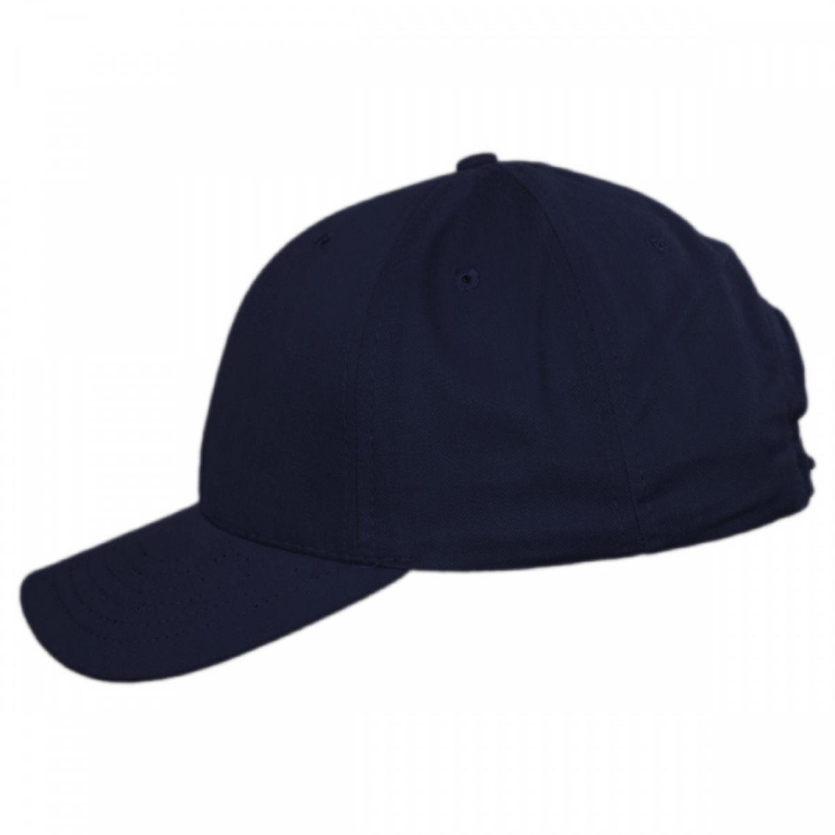 HeadShots by KC Caps | US Made 6-Panel Cotton Snapback Baseball Cap | 200525 | profile | NAVY