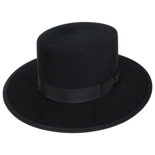 Bailey 1922 | Bolero LiteFelt Gaucho Hat | 130324 | lead | BLACK