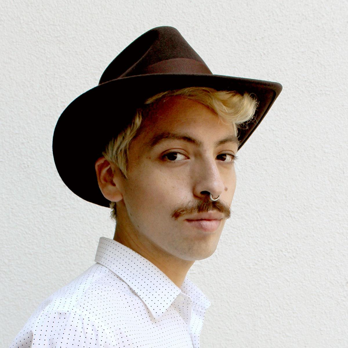 Jaxon Hats | Ford Crushable Wool Felt Fedora Hat | 135004 | lsmtwo | BROWN
