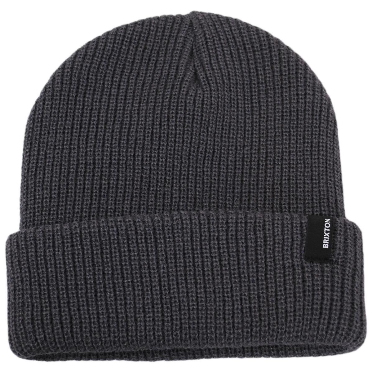 BRIXTON HATS | Heist Knit Beanie Hat | 502706 | lead | DUSK