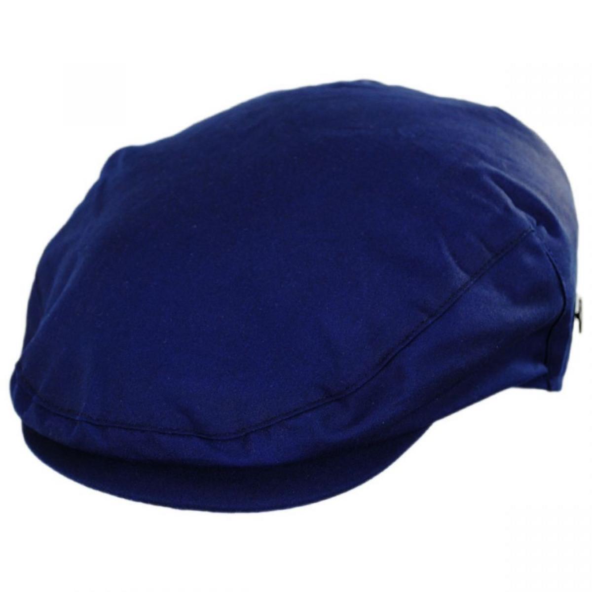 Jaxon & James | British Millerain Wax Cotton Ivy Cap | 170011 | lead | NAVY BLUE
