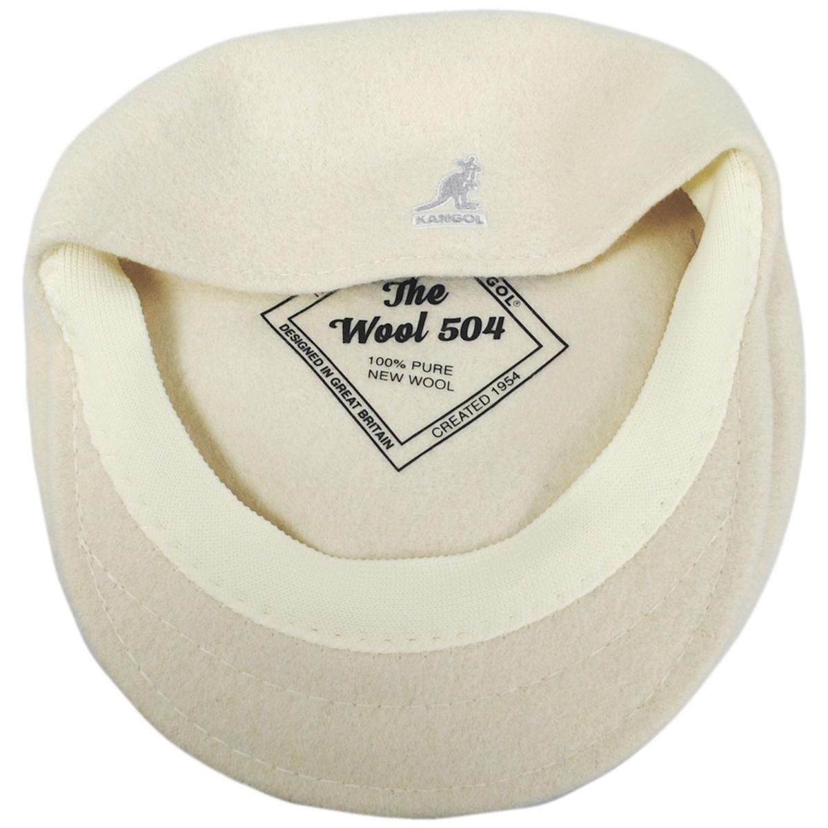 Kangol | Wool 504 Ivy Cap | 160800 | under | WHITE