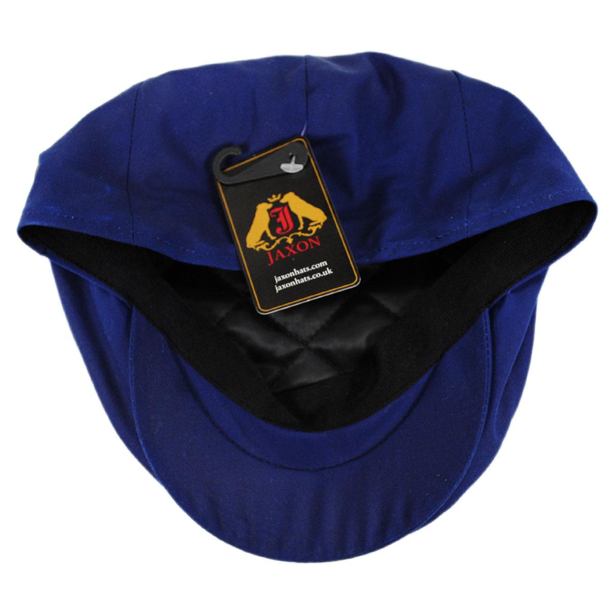 Jaxon & James | Wholesale British Millerain Wax Cotton Ivy Cap B2B Pre-Pack | B2B170011 | under | NAVY BLUE