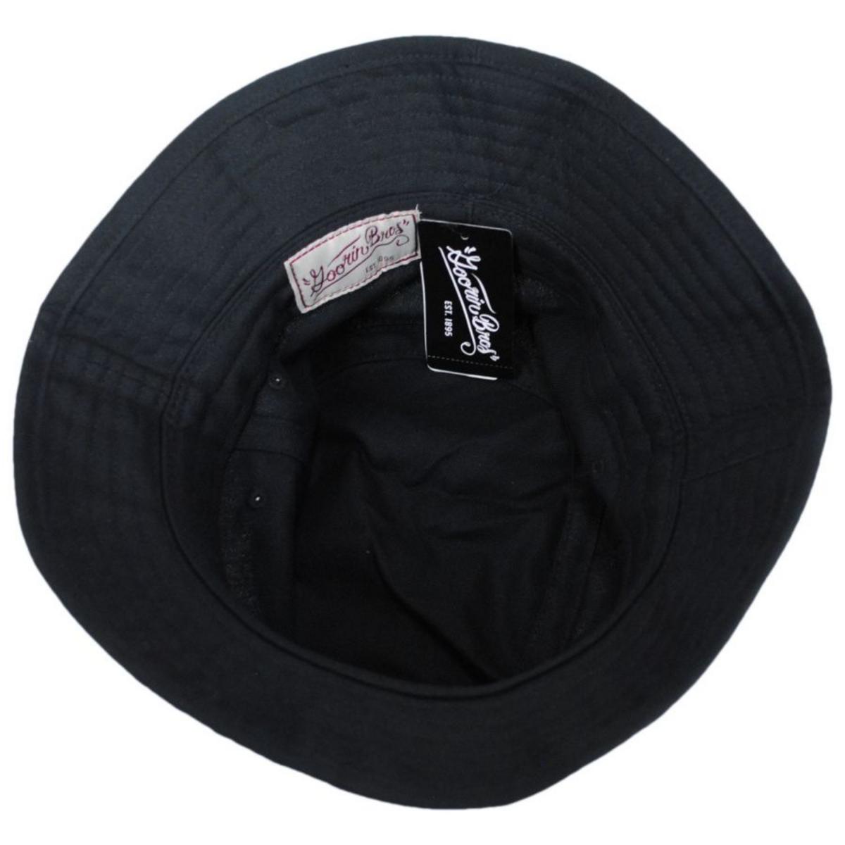 Goorin Bros | Panther Cotton Bucket Hat | 187500 | under | BLACK