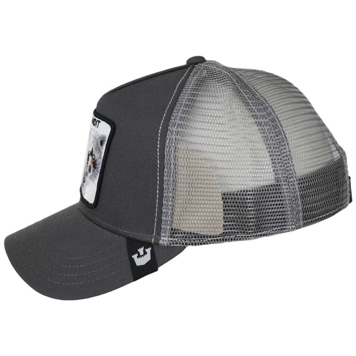Goorin Bros | Bandit Mesh Trucker Snapback Baseball Cap | 200449 | profile | GRAY