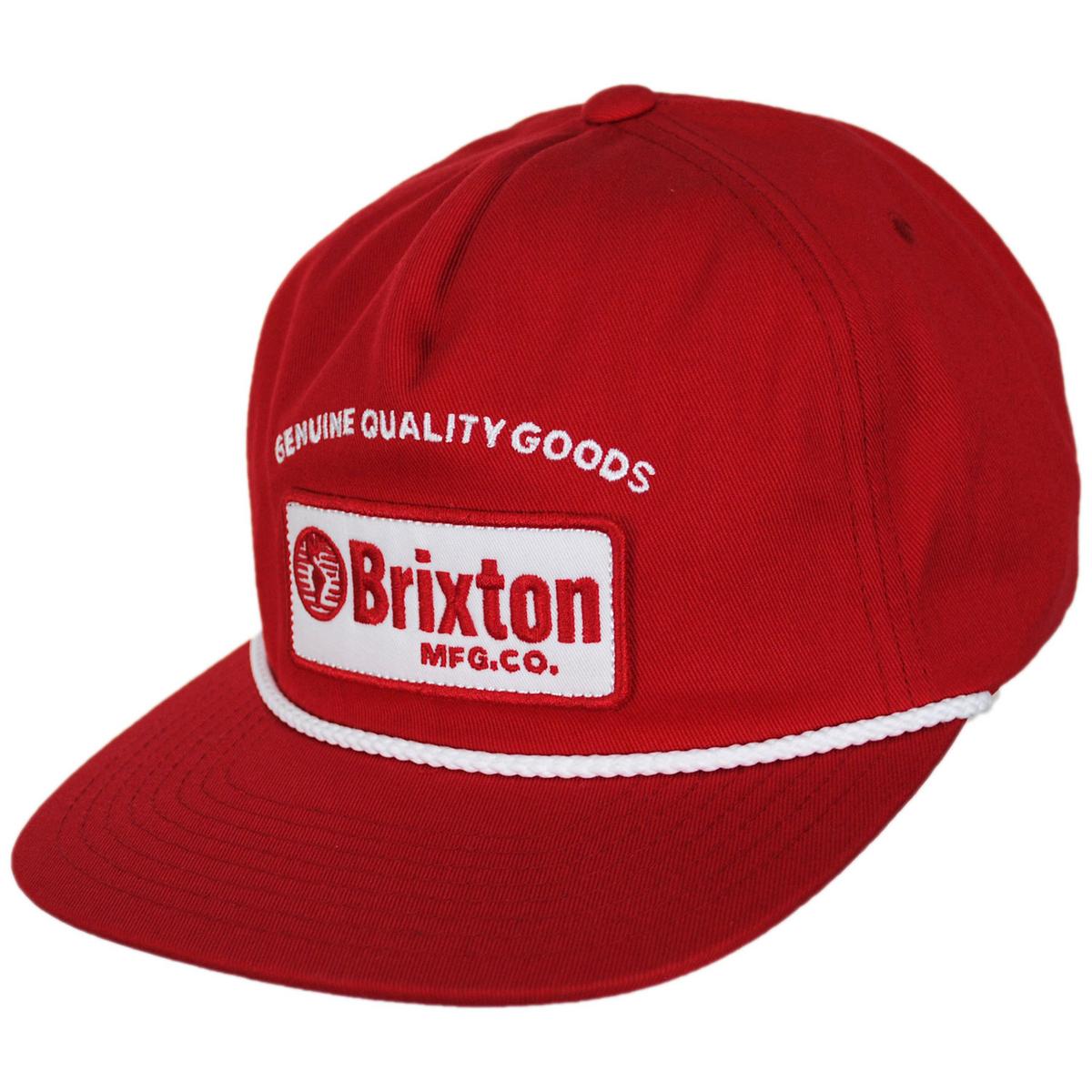 BRIXTON HATS | Tradesman Cotton MP Snapback Baseball Cap | 201874 | lead | ADRENALINE RUSH