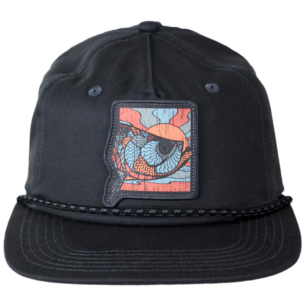 Columbia Sportswear | PFG Back Tack Snapback Baseball Cap | 400090 | front | SHARK