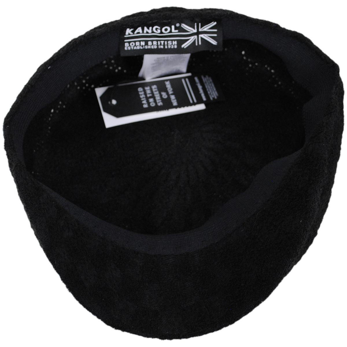 Kangol | Bermuda Check Stitch Mau Fiddler Cap | 201124 | under | BLACK
