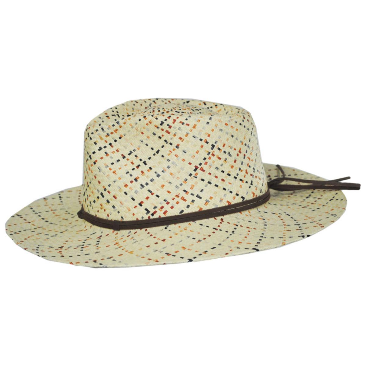 Bigalli | Shasta Panama Straw Fedora Hat | 104706 | profile | NATURAL