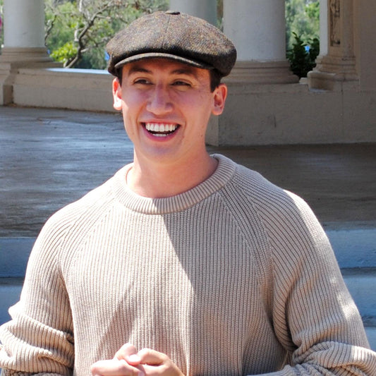 Jaxon & James | Arnol Harris Tweed Wool Newsboy Cap | 170003 | lsmone | MOSS