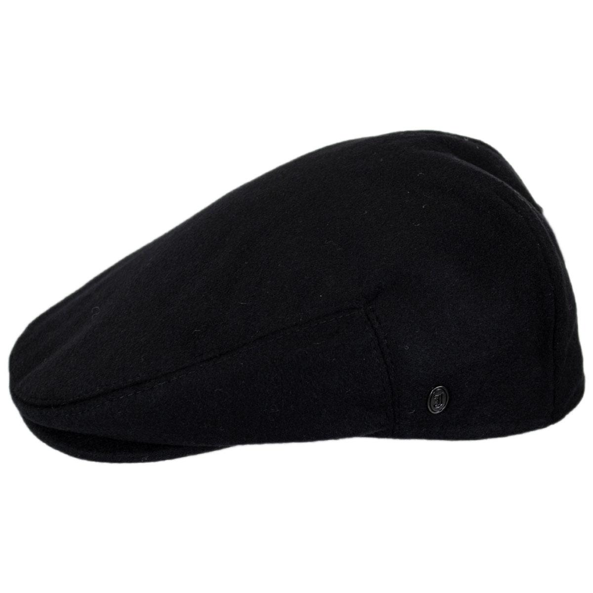 Jaxon Hats | Wholesale Pure Wool Ivy Cap B2B Pre-Pack | B2B167768 | profile | BLACK