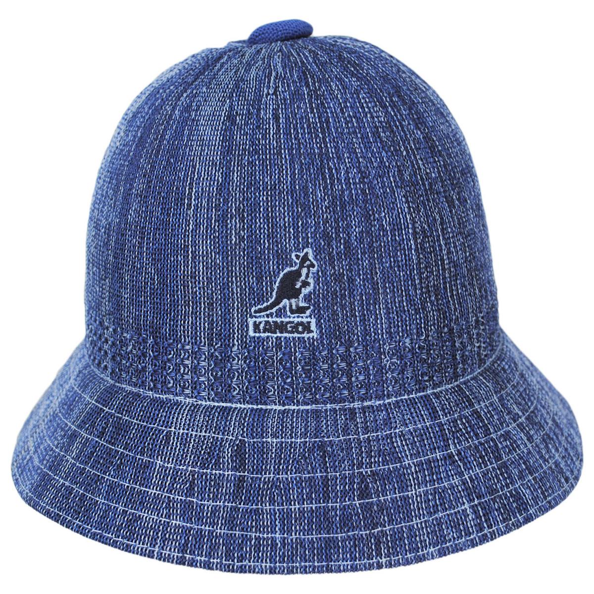 Kangol | Cloud Burst Ventair Casual Bucket Hat | 185811 | front | DENIM GRADIENT