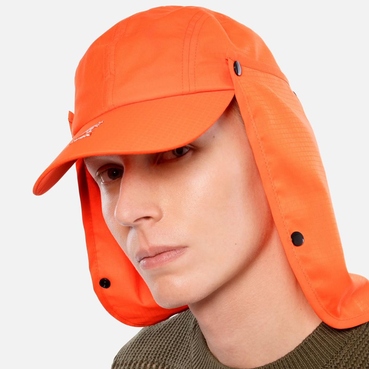 Kangol | Multi-Utility Neck-Flap Mask Strapback Baseball Cap | 201136 | lsfone | ORANGE