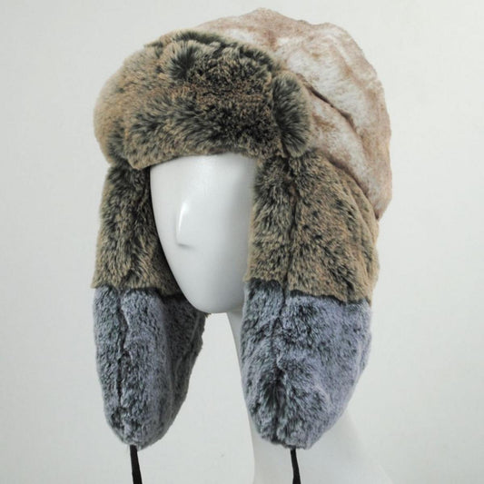 Kangol | Color Block Trapper Hat | 106818 | front | MULTI