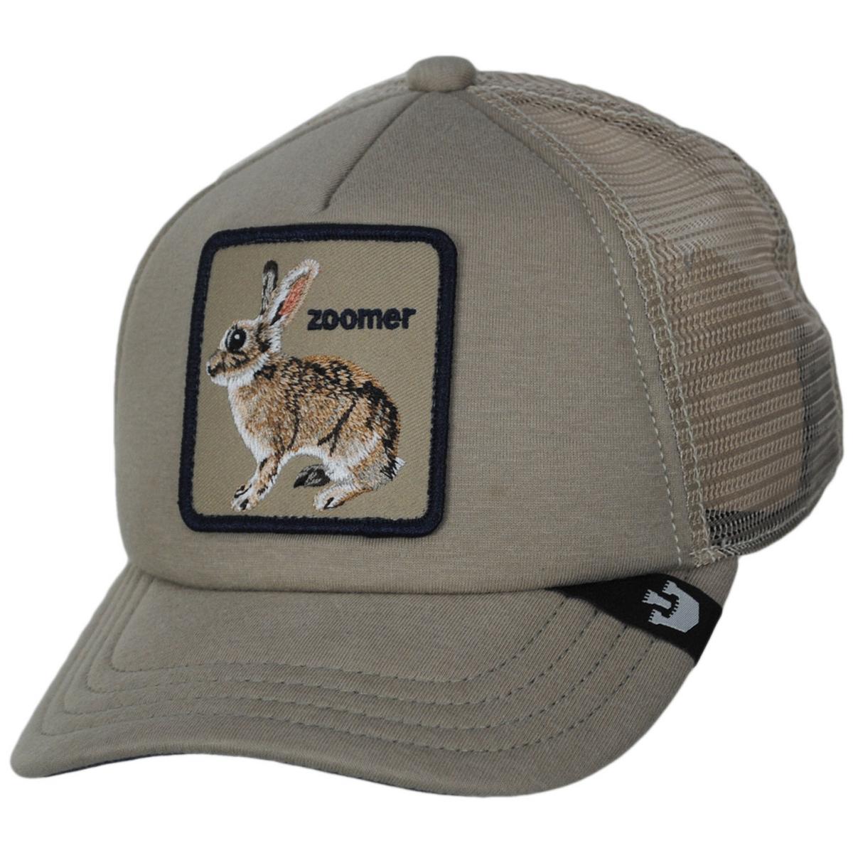 Goorin Bros | Kid's Ok Zoomer Mesh Trucker Snapback Baseball Cap | 508929 | lead | TAN