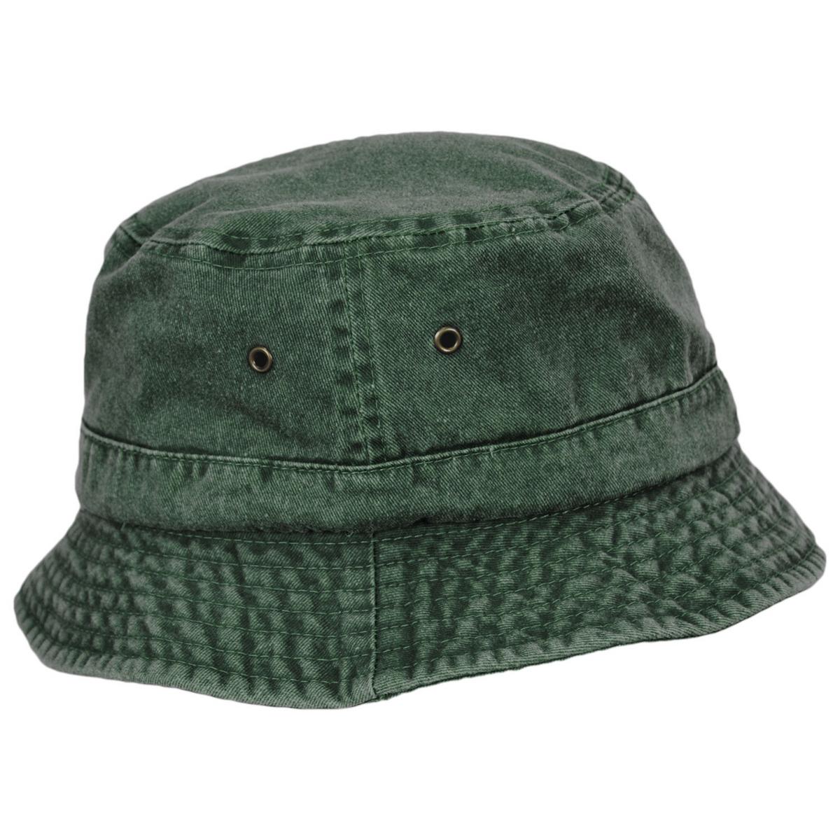 Village Hat Shop | Wholesale VHS Cotton Bucket Hat B2B Pre-Pack | B2B186605 | profile | OLIVE GREEN