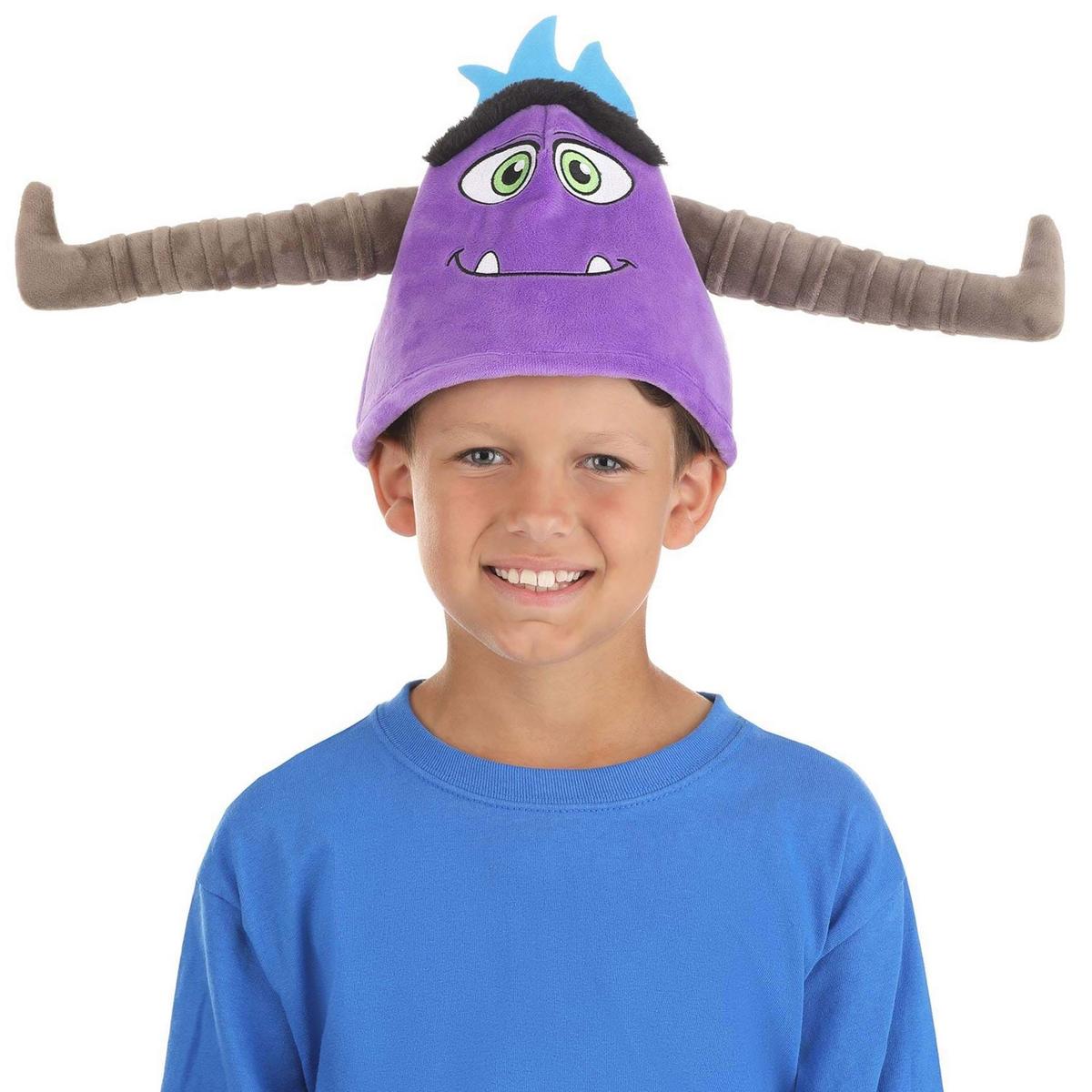 Disney | Monsters, Inc. Tylor Tuskmon Plush Hat | 190504 | lsmone | PURPLE