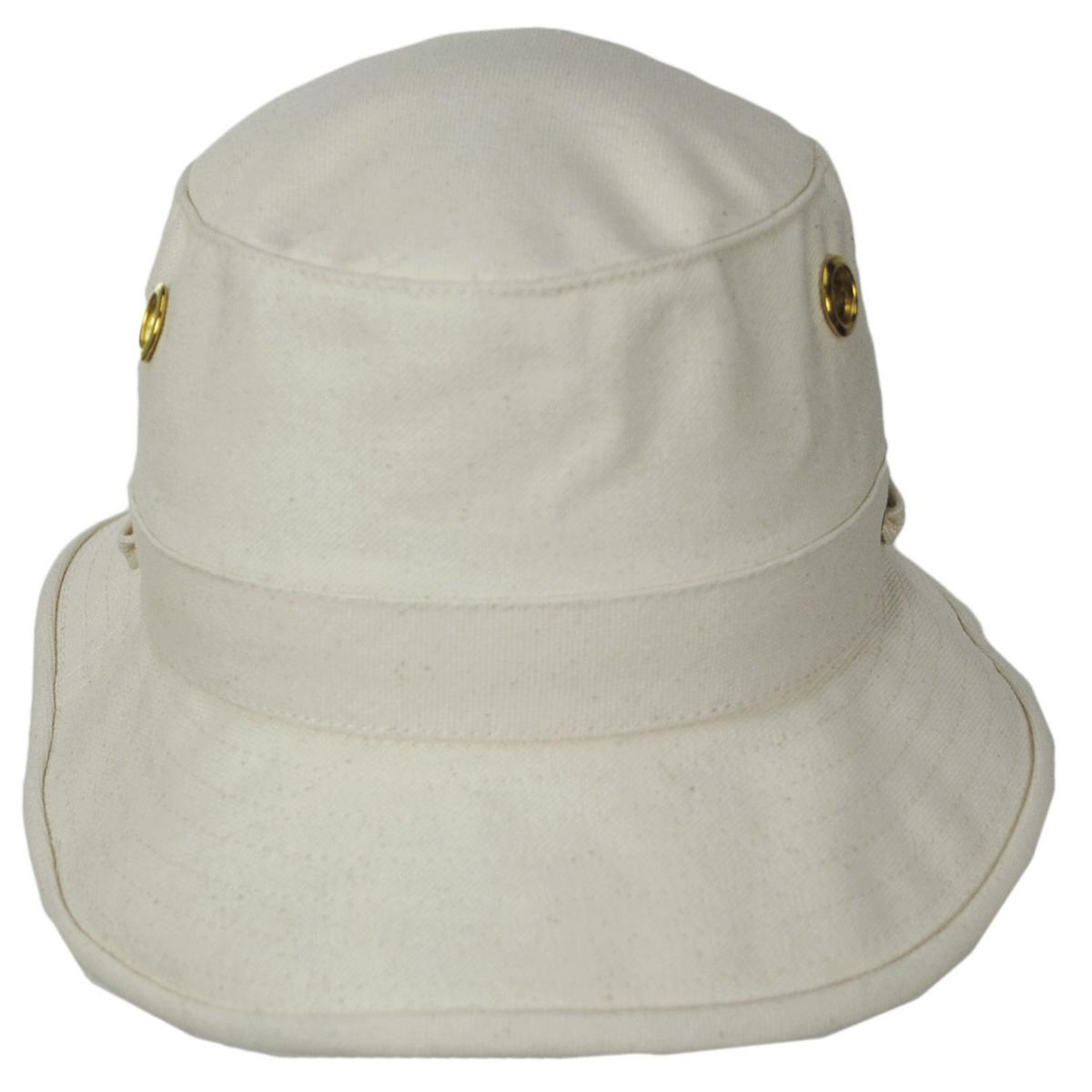 Tilley Endurables | T1 Iconic Cotton Duck Bucket Hat | 400800 | front | NATURAL