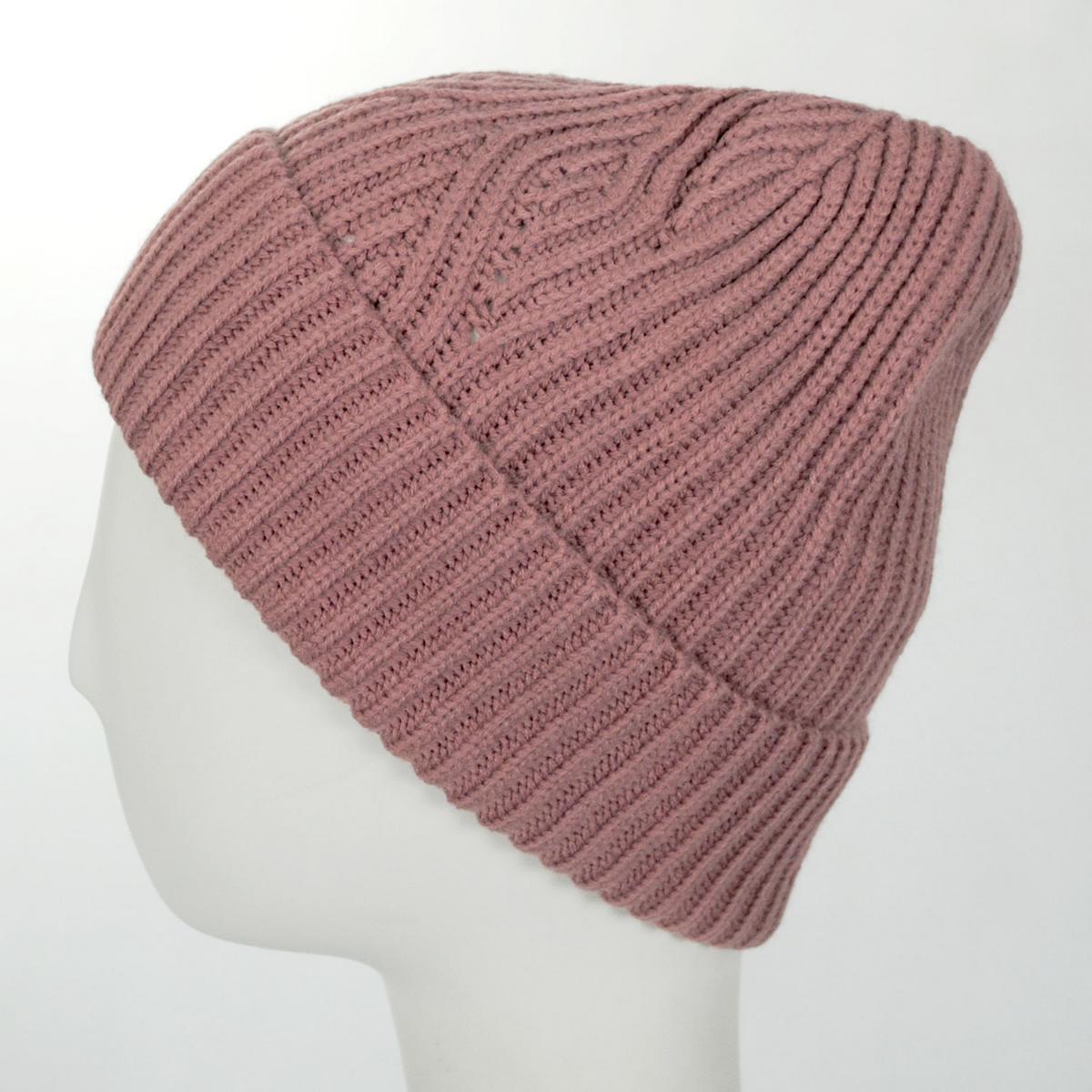 Scala | Stephanie Knit Beanie Hat | 500045 | profile | MAUVE
