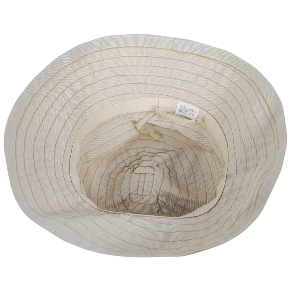 Roller Ribbon Cotton Blend Sun Hat