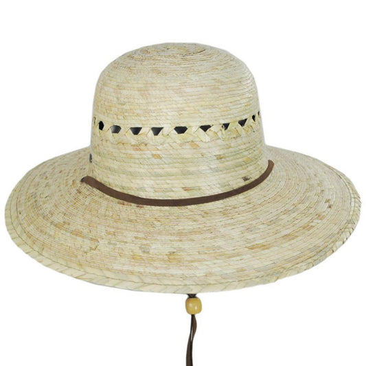 Scala | Synnove Palm Leaf Straw Sun Hat | 100402 | front | NATURAL