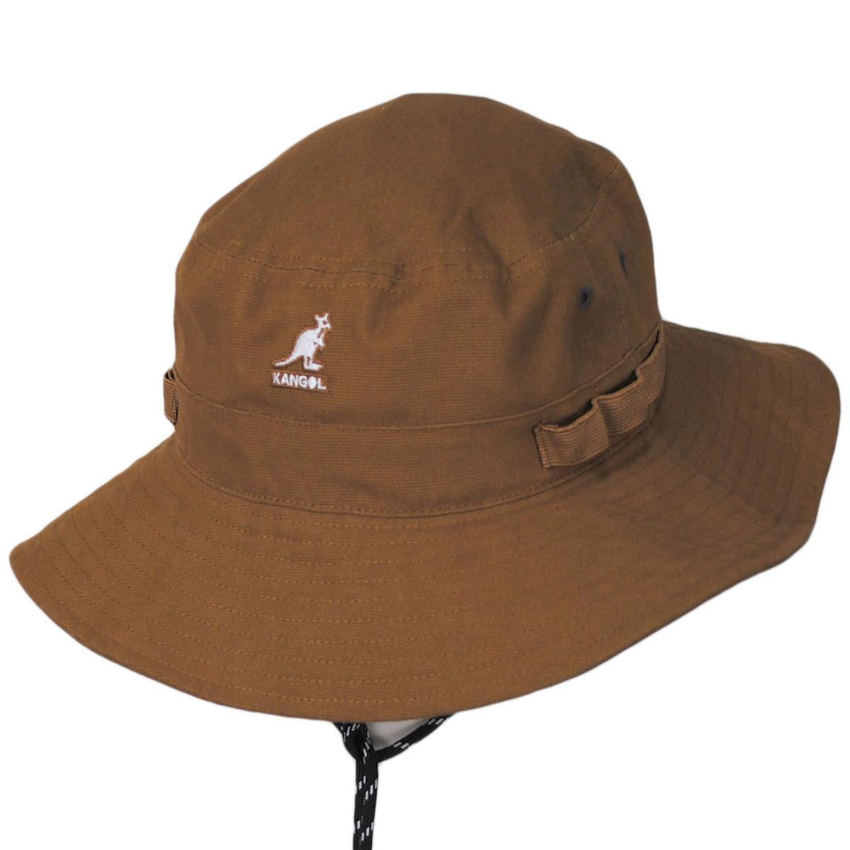 Kangol | Jungle Utility Cords Cotton Bucket Hat | 185779 | lead | TAN