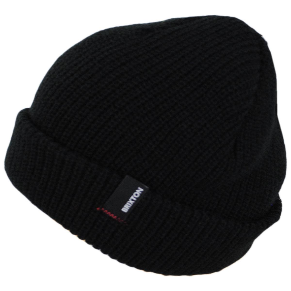 BRIXTON HATS | Baby Heist Beanie Hat | 510220 | profile | BLACK