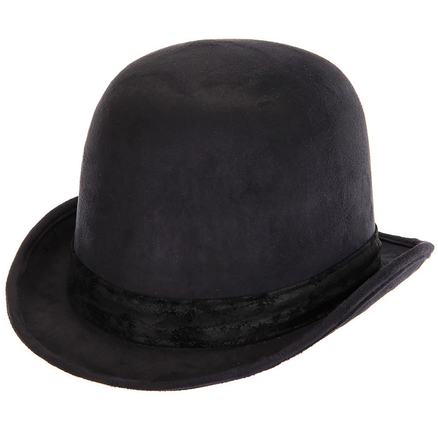 Chapeau Derby Taille 7 1/8 Marron Avec Son Étui De Transport