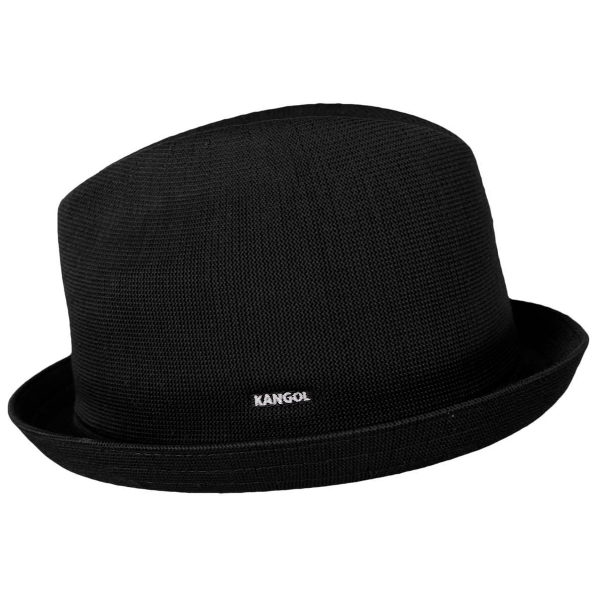 Kangol | Tropic Playa Stingy Brim Fedora Hat | 140518 | profile | BLACK