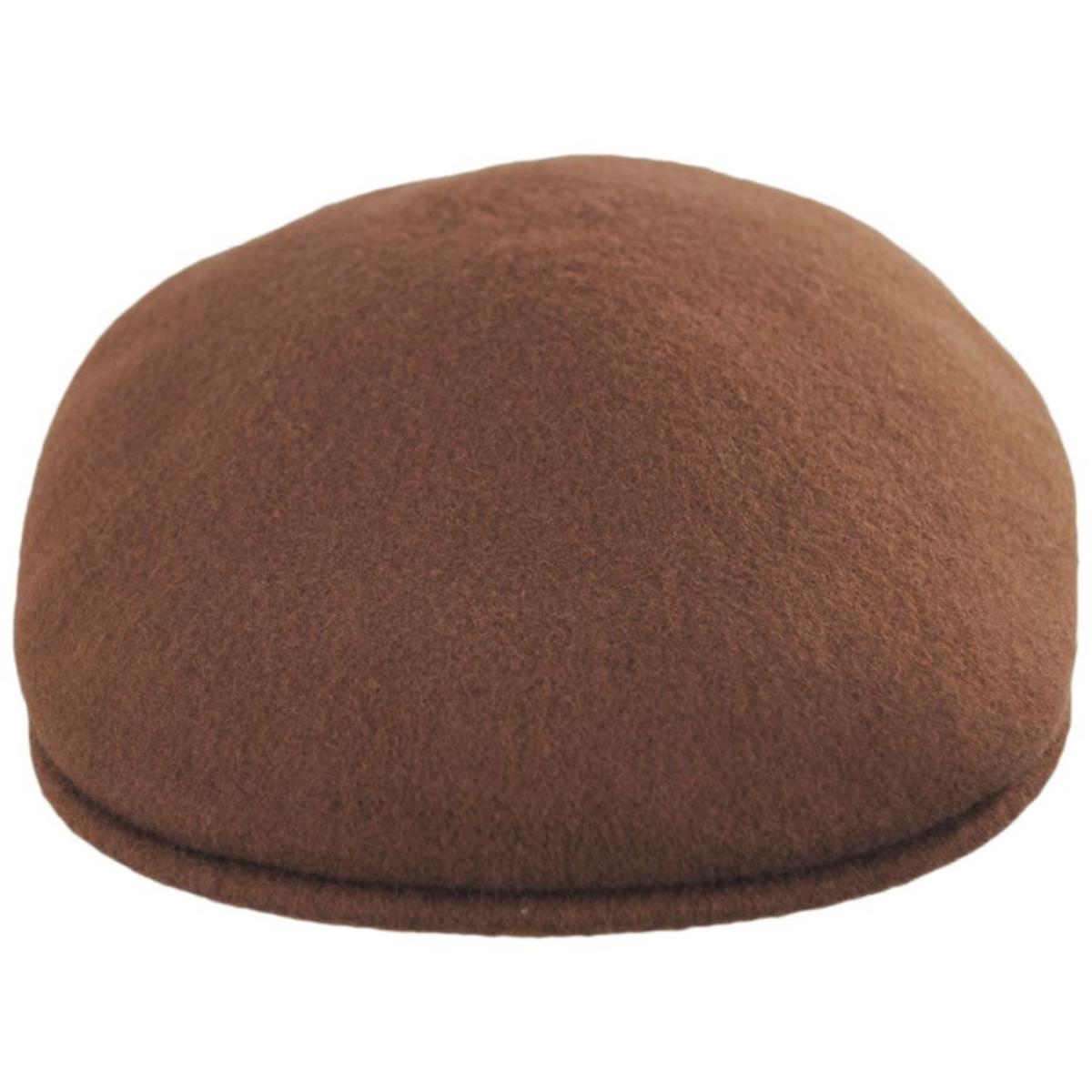 Kangol | Fashion Wool 504 Ivy Cap | 160817 | front | MAHOGANY