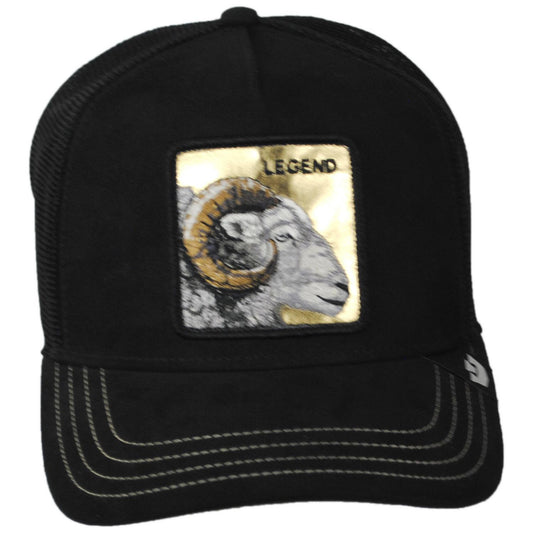 Goorin Bros | Golden Legend Mesh Trucker Snapback Baseball Cap | 200839 | front | VOID
