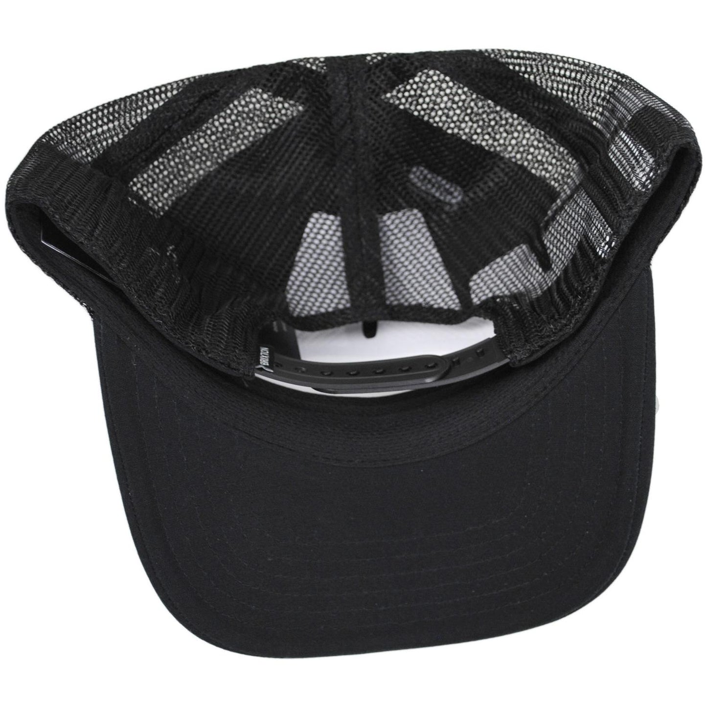 BRIXTON HATS | Take It Easy NetPlus Mesh Trucker Snapback Baseball Cap | 201895 | under | WASHED BLACK