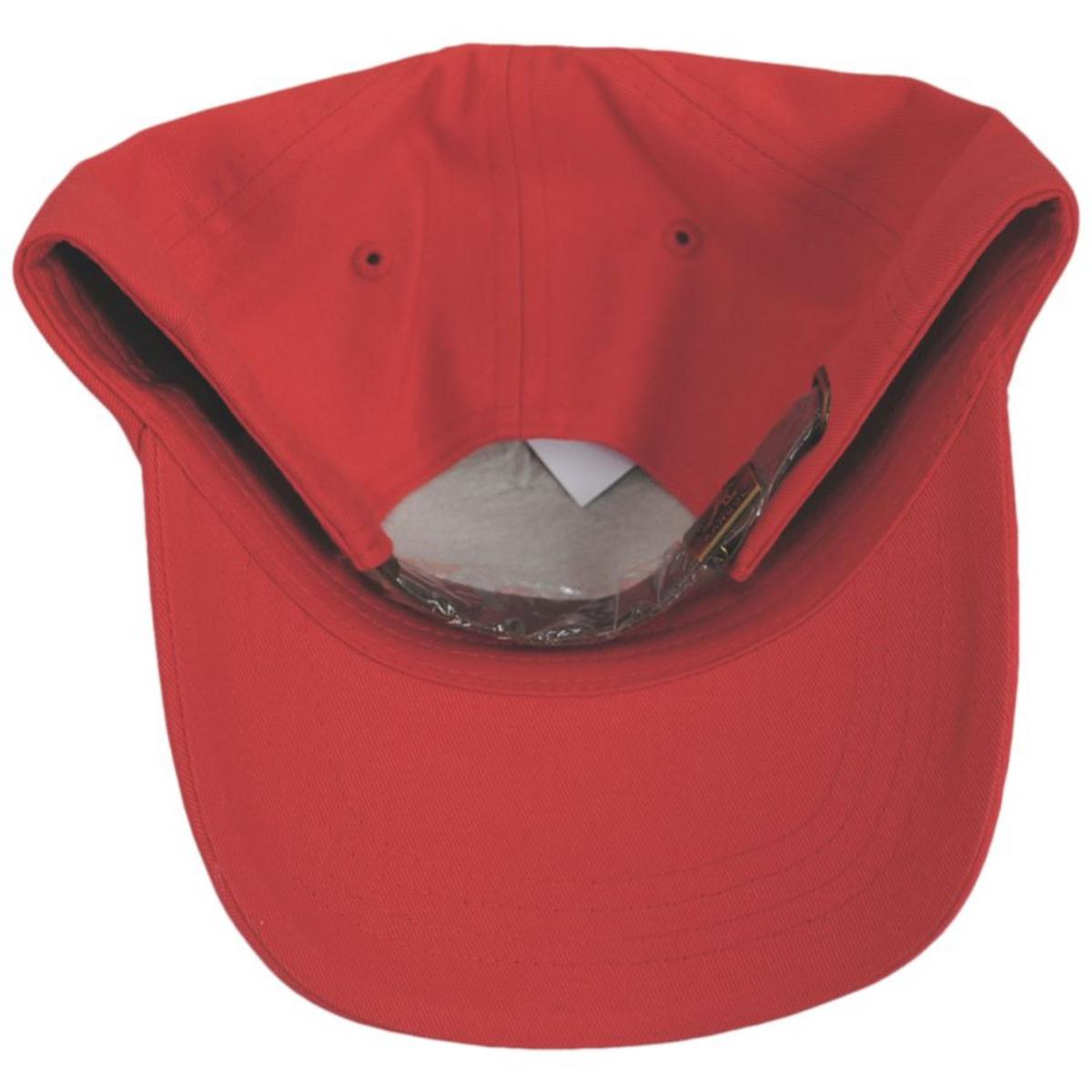 Kangol | Washed Cotton Strapback Baseball Cap Dad Hat - Fashion Colors | 201173A | under | CHERRY GLOW