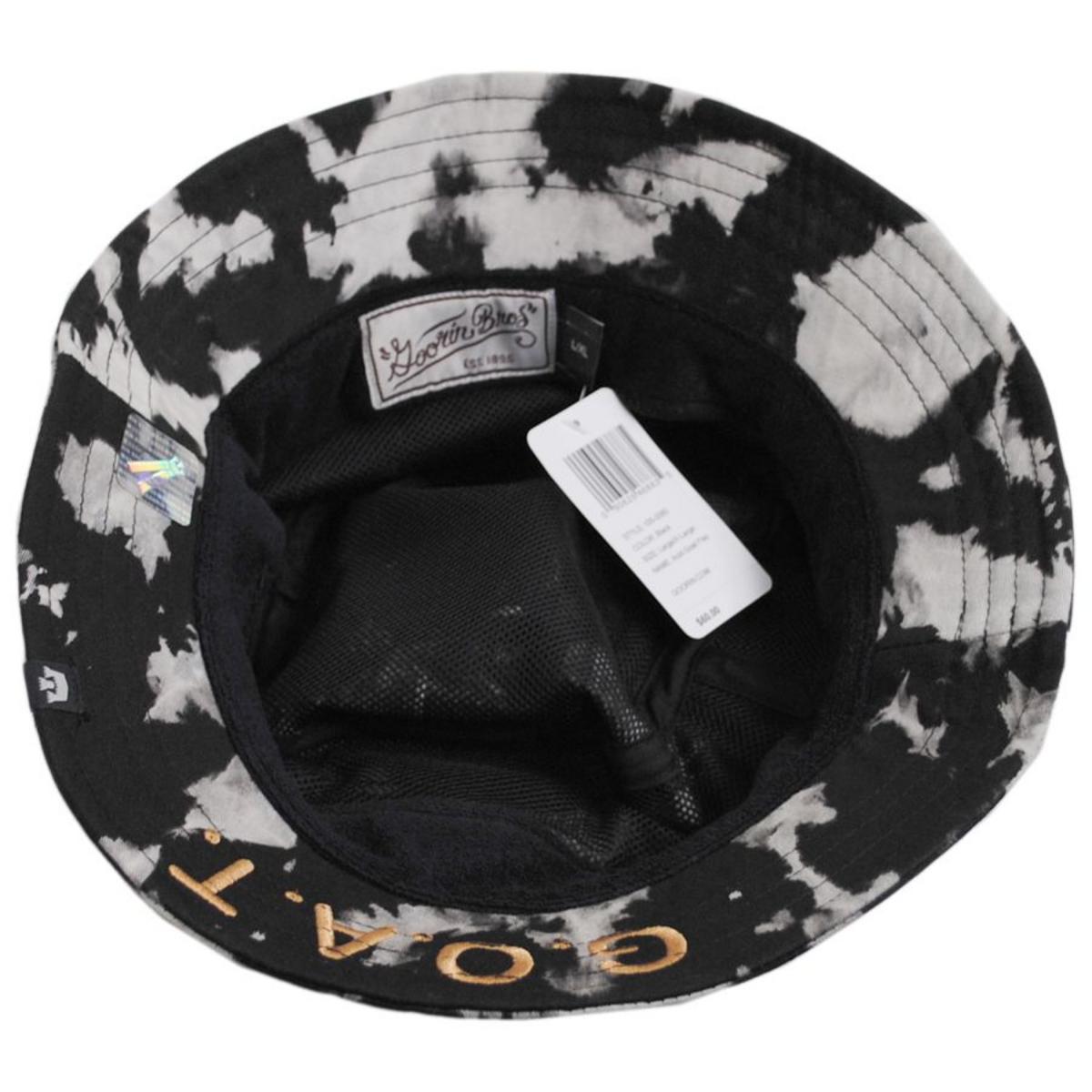 Goorin Bros | Acid Goat Flex Cotton Bucket Hat | 187516 | under | BLACK